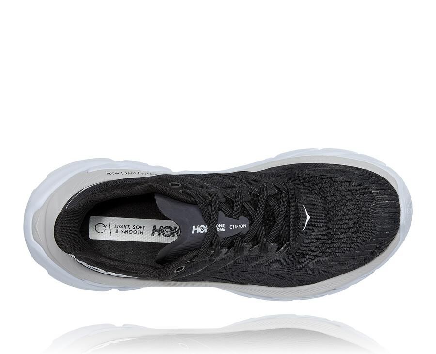 Hoka One One Tenisky Damske Čierne/Biele - Clifton Edge - 26184-FMKN